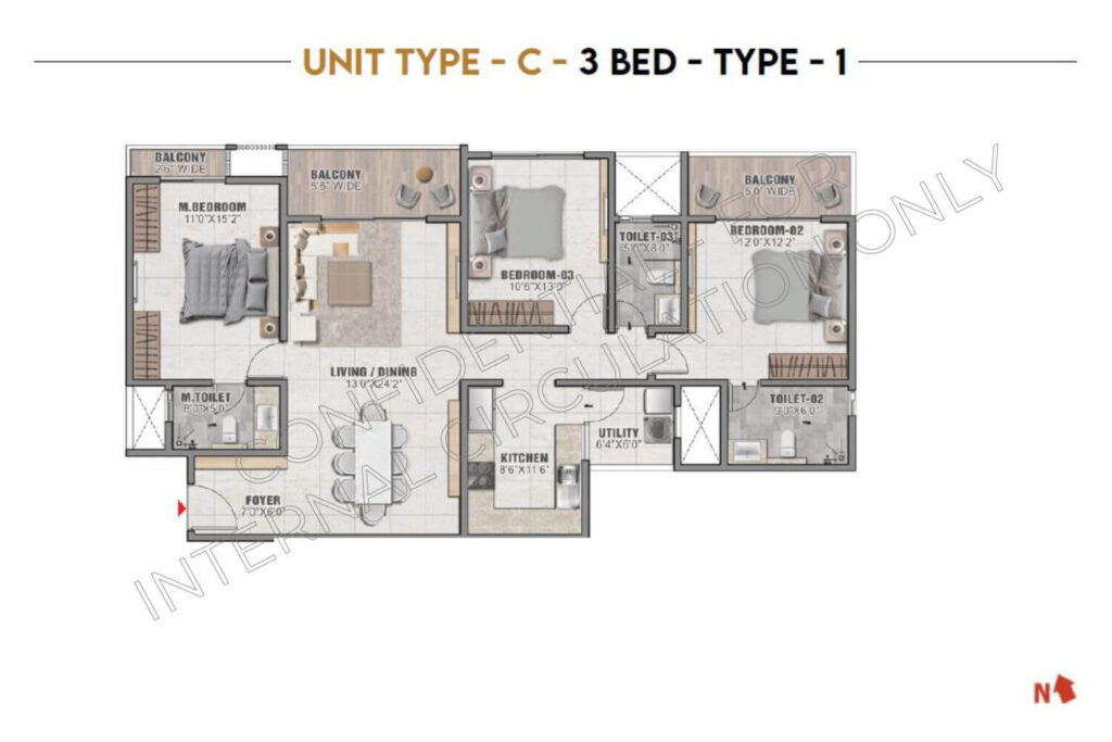 Prestige Camden Gardens Floor Plan2